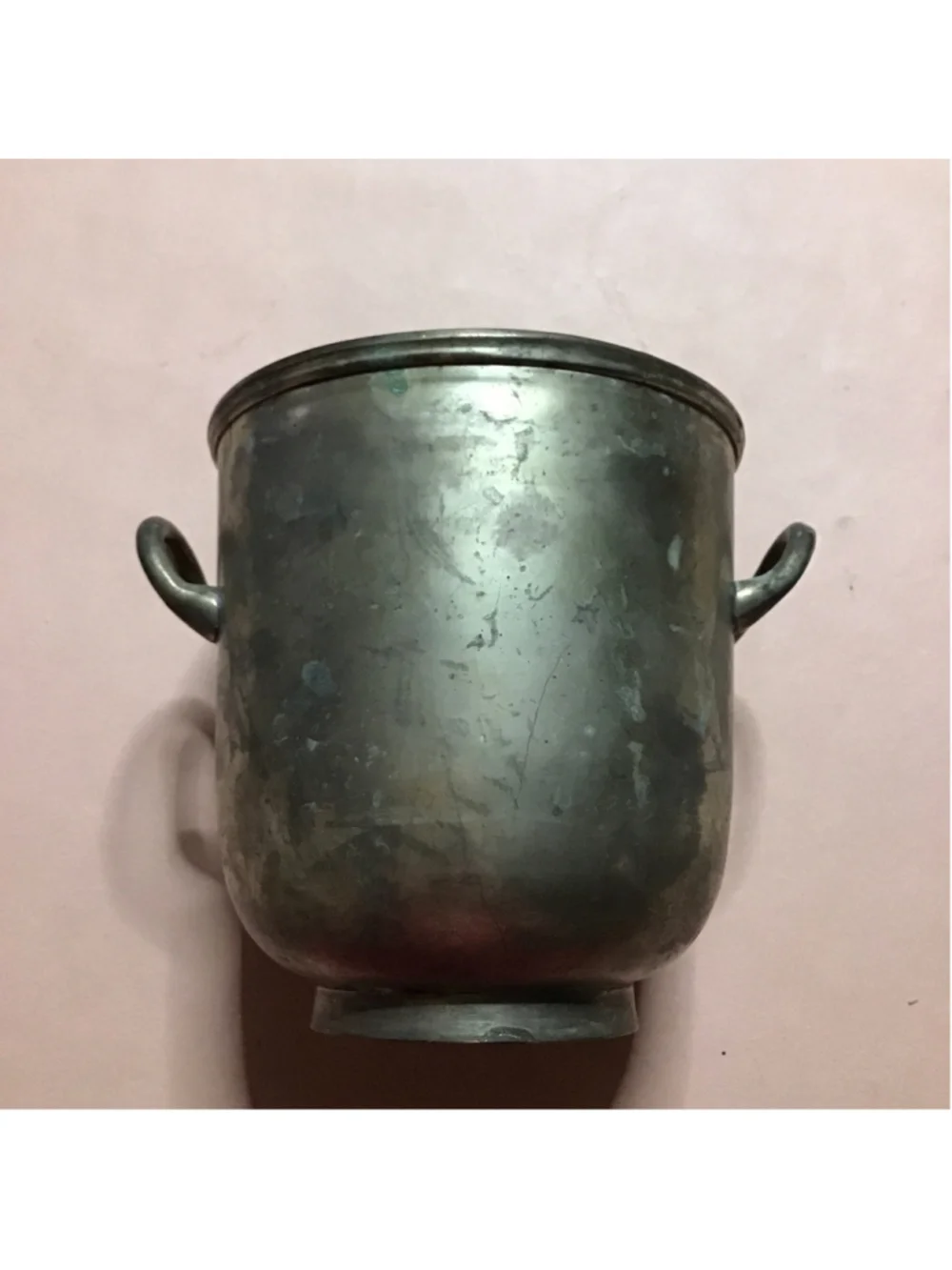 Vintage Silver Plated Serveware Pot Wine Champagne Ice Bucket With Handles